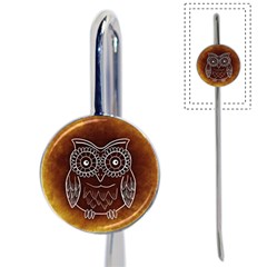 Owl Abstract Funny Pattern Book Mark by Nexatart