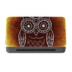 Owl Abstract Funny Pattern Memory Card Reader With Cf by Nexatart