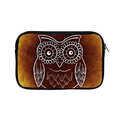 Owl Abstract Funny Pattern Apple Macbook Pro 13  Zipper Case by Nexatart