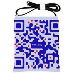 Qr Code Congratulations Shoulder Sling Bags by Nexatart