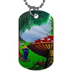 Kindergarten Painting Wall Colorful Dog Tag (one Side) by Nexatart