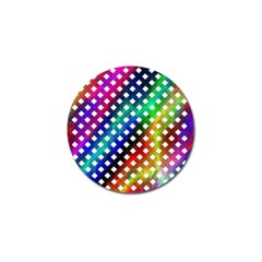 Pattern Template Shiny Golf Ball Marker (10 Pack) by Nexatart