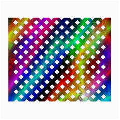 Pattern Template Shiny Small Glasses Cloth (2-side) by Nexatart