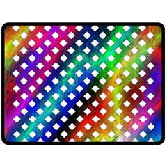 Pattern Template Shiny Fleece Blanket (large) 