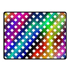 Pattern Template Shiny Fleece Blanket (small)