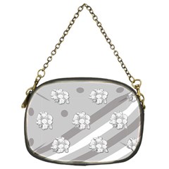 Stripes Pattern Background Design Chain Purses (one Side) 