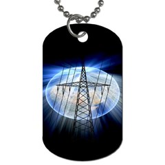 Energy Revolution Current Dog Tag (two Sides) by Nexatart