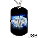 Energy Revolution Current Dog Tag USB Flash (Two Sides) Back