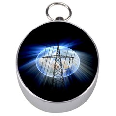 Energy Revolution Current Silver Compasses by Nexatart