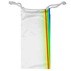 Rainbow Side Background Jewelry Bag by Nexatart