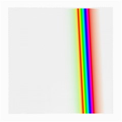 Rainbow Side Background Medium Glasses Cloth