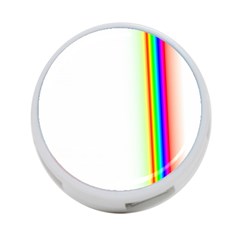 Rainbow Side Background 4-port Usb Hub (two Sides) 