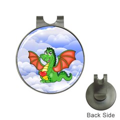 Dragon Heart Kids Love Cute Hat Clips With Golf Markers by Nexatart