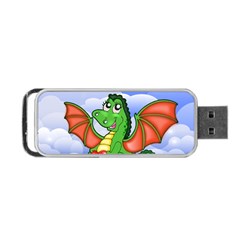 Dragon Heart Kids Love Cute Portable Usb Flash (two Sides) by Nexatart