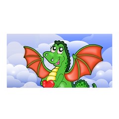 Dragon Heart Kids Love Cute Satin Wrap by Nexatart