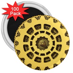 Gears 3  Magnets (100 Pack)