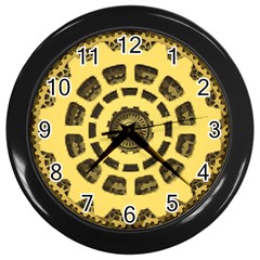 Gears Wall Clocks (black)