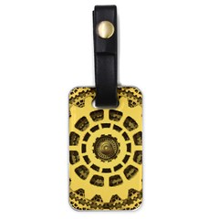 Gears Luggage Tags (one Side)  by Nexatart