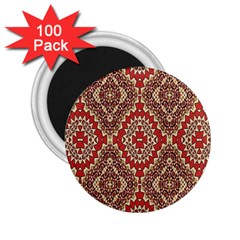 Seamless Carpet Pattern 2 25  Magnets (100 Pack)  by Nexatart