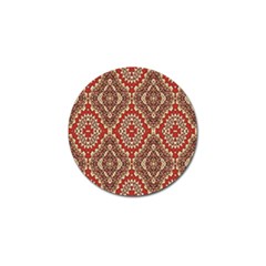 Seamless Carpet Pattern Golf Ball Marker (4 Pack) by Nexatart