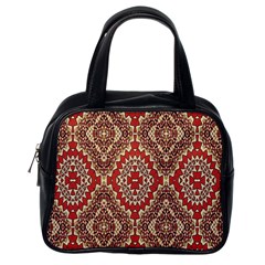 Seamless Carpet Pattern Classic Handbags (one Side)