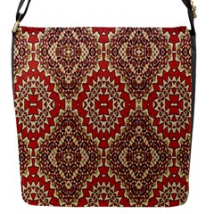 Seamless Carpet Pattern Flap Messenger Bag (s)