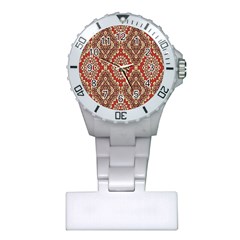 Seamless Carpet Pattern Plastic Nurses Watch