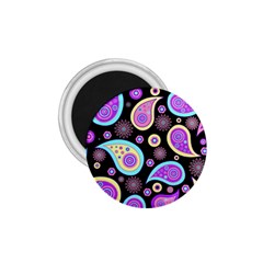 Paisley Pattern Background Colorful 1 75  Magnets