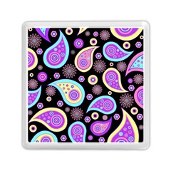 Paisley Pattern Background Colorful Memory Card Reader (square)  by Nexatart