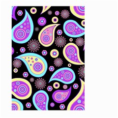 Paisley Pattern Background Colorful Large Garden Flag (two Sides) by Nexatart