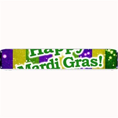 Happy Mardi Gras Poster Small Bar Mats by dflcprints