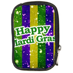 Happy Mardi Gras Poster Compact Camera Cases by dflcprints