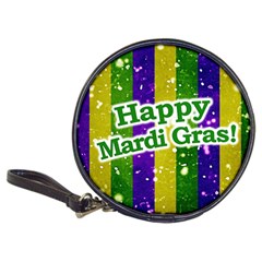 Happy Mardi Gras Poster Classic 20-cd Wallets by dflcprints