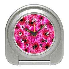 Gerbera Flower Nature Pink Blosso Travel Alarm Clocks by Nexatart