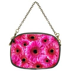 Gerbera Flower Nature Pink Blosso Chain Purses (one Side) 