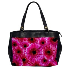 Gerbera Flower Nature Pink Blosso Office Handbags by Nexatart