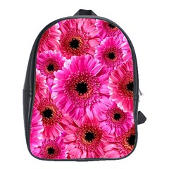 Gerbera Flower Nature Pink Blosso School Bags (xl)  by Nexatart