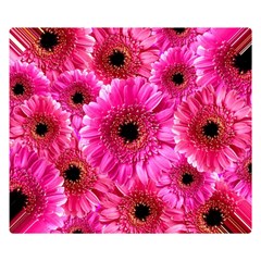 Gerbera Flower Nature Pink Blosso Double Sided Flano Blanket (small) 