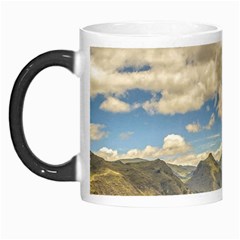 Valley And Andes Range Mountains Latacunga Ecuador Morph Mugs by dflcprints