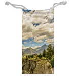 Valley And Andes Range Mountains Latacunga Ecuador Jewelry Bag Back