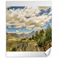 Valley And Andes Range Mountains Latacunga Ecuador Canvas 16  X 20   by dflcprints