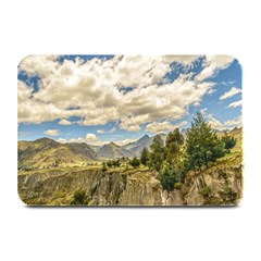 Valley And Andes Range Mountains Latacunga Ecuador Plate Mats by dflcprints