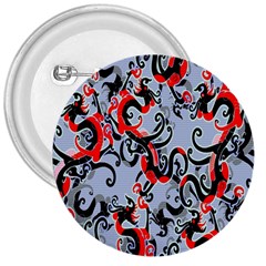 Dragon Pattern 3  Buttons by Nexatart