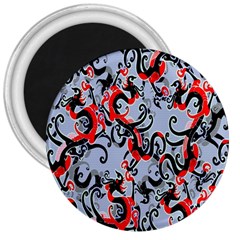 Dragon Pattern 3  Magnets