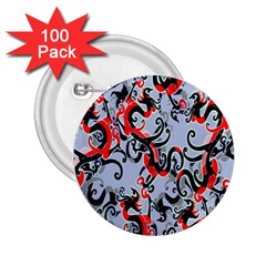 Dragon Pattern 2 25  Buttons (100 Pack) 