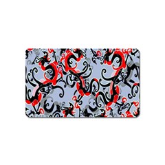 Dragon Pattern Magnet (name Card)