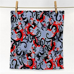 Dragon Pattern Face Towel by Nexatart