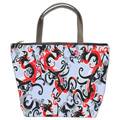 Dragon Pattern Bucket Bags