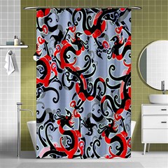 Dragon Pattern Shower Curtain 48  X 72  (small)  by Nexatart