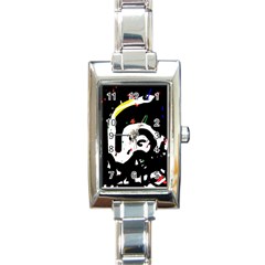 Abstraction Rectangle Italian Charm Watch